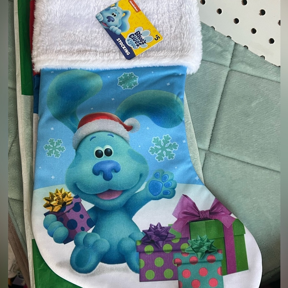 COPY - Blue clues Christmas stocking